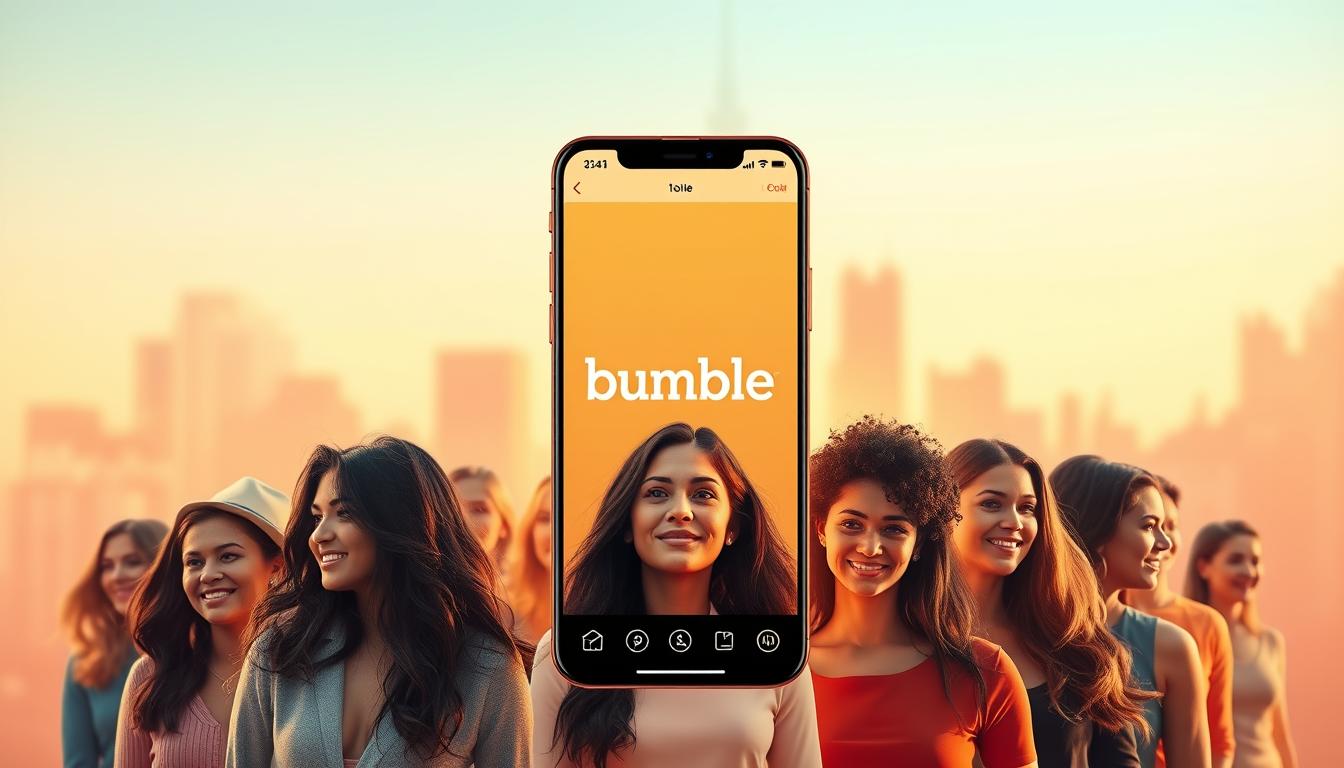 Bumble, aplicativo, namoro, mulheres, relacionamento