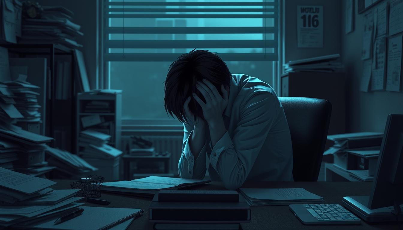 burnout, estresse, esgotamento, trabalho, sintomas