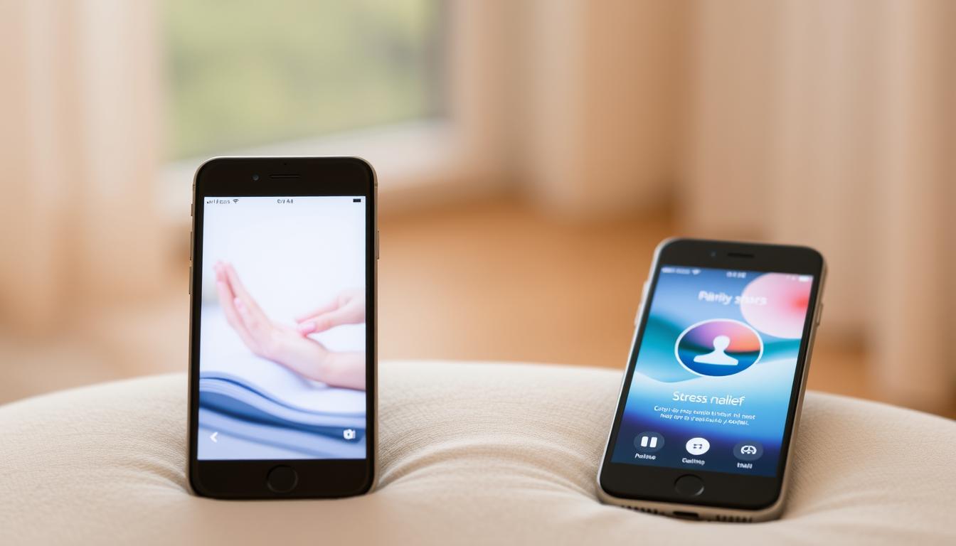 saúde mental, aplicativos, ansiedade, estresse, relaxamento